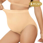 High Waist Seamless Maternity Underwear (6-Pack) NEW