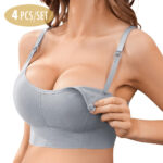 Removable Strap Maternity Nursing Bra (4-Pack) NEW