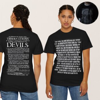 Wednesday Season 2 Edgar Allan Poe Skull T Shirt