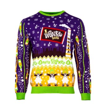 Willy Wonka & the Chocolate Factory Christmas Ugly Sweater
