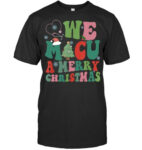 Retro We Micu A Merry Christmas Medical Icu Rn Aide Tech T Shirt