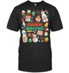 Christmas Er Nurse Emergency Department Er Ed Nurse Tech T Shirt