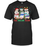 The Dream Team Intensive Care Unit Icu Rn Nurse Christmas T Shirt