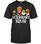 Pumpkin Cats And Dogs Fall Season Outfit Halloween Vet Squad Vet T Shirt