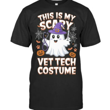 This Is My Scary Vet Tech Costume Vet Halloween Vet T Shirt