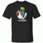 Jockey Pixel Riding Chicken Tee