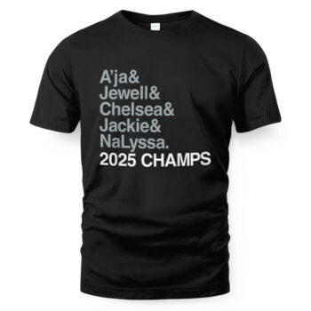 Las Vegas Basketball Ampersand 2025 Champs T-Shirt