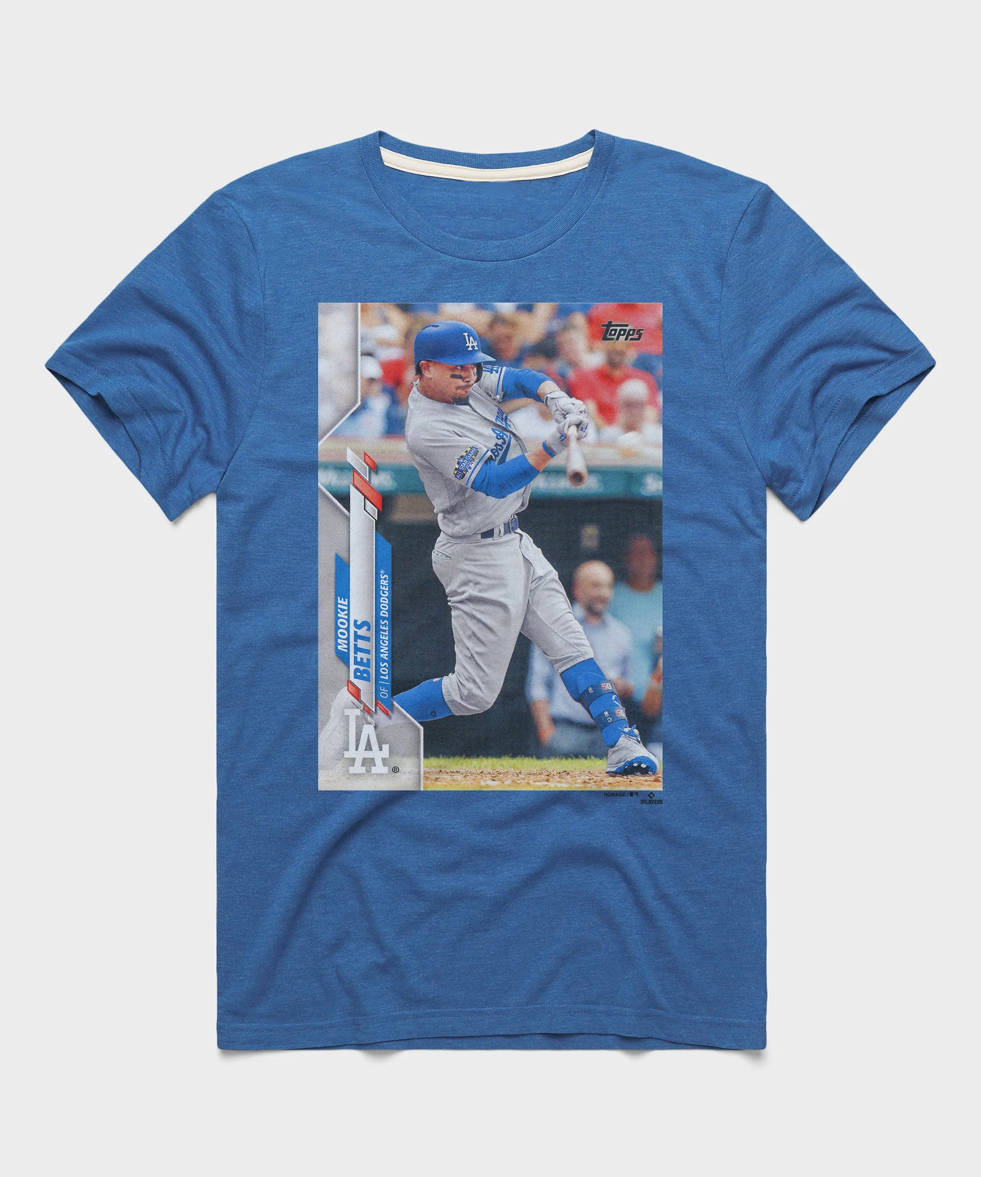 2020 Topps Baseball Mookie Betts Dodgers T-Shirt 2020 Topps Baseball Mookie Betts Dodgers T-Shirt