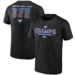 2025 America League Champions Bloop Single Roster Shirt