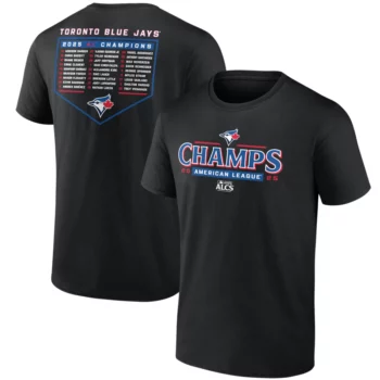 2025 America League Champions Bloop Single Roster Shirt