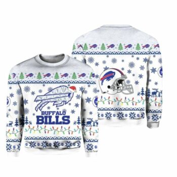 2025 Buffalo Bills Rivalries Cold Front Ugly Sweater