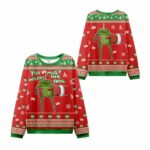 2025 Christmas Accept Japanese Frog Ugly Sweater