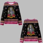 2025 Christmas Blessed And Stressed Ugly Christmas Sweater