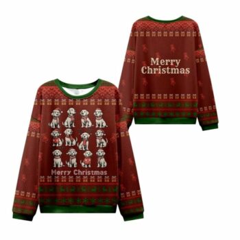 2025 Christmas Cute Pet Dog Lover Ugly Sweater