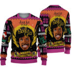 2025 Darry Jenks Coming to America Ugly Christmas Sweater