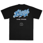 2025 Detroit Lions Born x Raised Black Pro Script T-Shirt