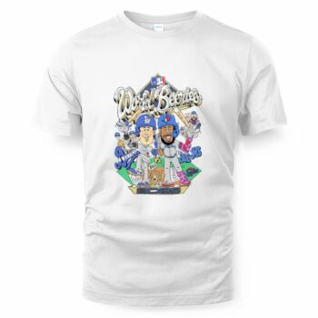 2025 World Series Matchup Shirt Dodgers vs Blue Jays Baseball T-Shirt