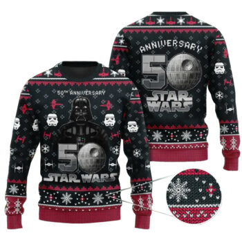 50th Anniversary Star Wars Ugly Christmas Sweater