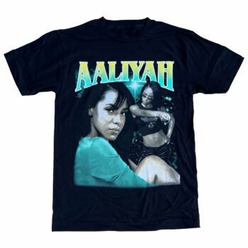Aaliyah Green Graphic T-Shirt