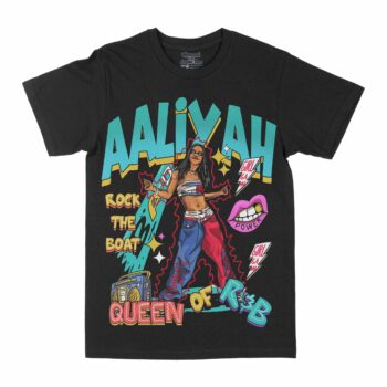 Aaliyah "Rock The Boat" Graphic T-Shirt