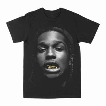 A$AP Rocky "Gold Grill" Graphic T-Shirt