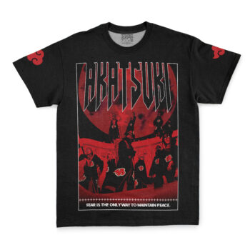 Akatsuki Fear Is Shippuden Streetwear T-Shirt