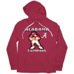 Alabama Football Ty Simpson Retro Baller T-Shirt