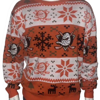 Anaheim Ducks 2025 Ugly Holiday Sweater