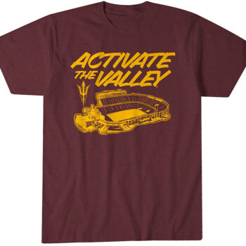 Arizona State Football Activate The Valley T-Shirt