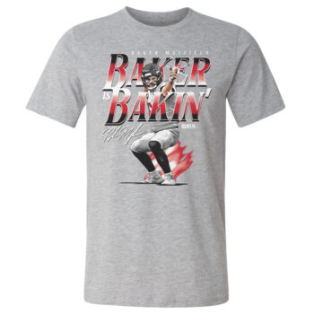 Baker Mayfield Tampa Bay Pose Heather Gray T-Shirt
