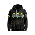 Batman Detroit Lions Cityscape Hoodie