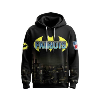 Batman Detroit Lions Cityscape Hoodie