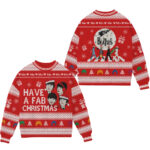Beatles Have A Fab 2025 Ugly Christmas Sweater