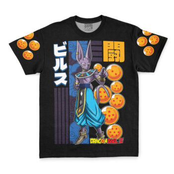 Beerus Fight DBZ Streetwear T-Shirt