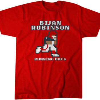 Bijan Robinson Retro Baller T-Shirt