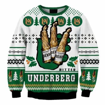 Bitter Underberg Christmas Ugly Sweater