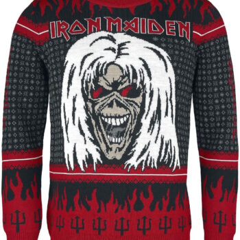 Bravado Iron Maiden Ugly Christmas Sweater