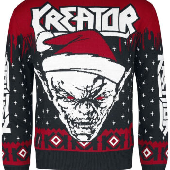 Bravado Kreator Holiday Ugly Christmas Sweater