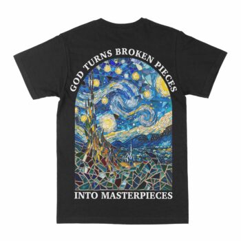 Broken Glass Graphic T-Shirt