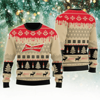 Budweiser Christmas Festival Ugly Sweater