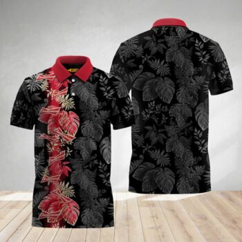 Budweiser Tropical Alocasia Polo Shirt