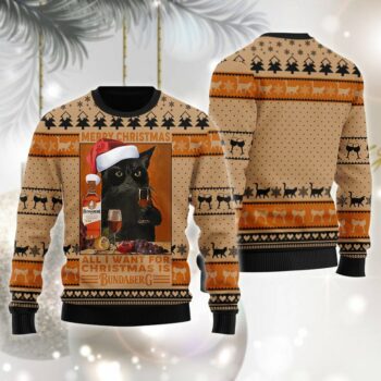 Bundaberg Is All I Want For Christmas Ugly Sweater