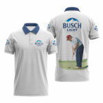 Busch Light Donald Trump Golf Polo Shirt