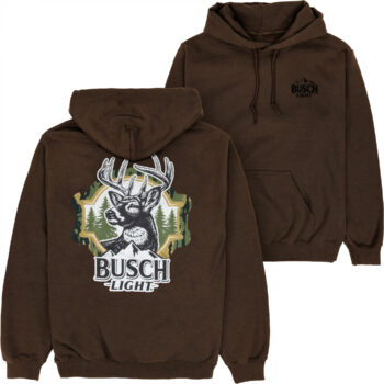 Busch Light Hunting Can Art Deer Hoodie