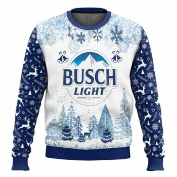Busch Light Ugly Christmas Sweater