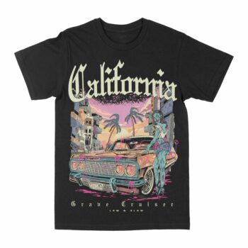 Low Rider Zombie "California" Graphic T-Shirt