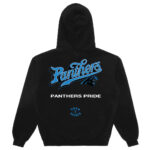 Carolina Panthers Born x Raised Black Pro Script T-Shirt