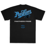 Carolina Panthers Born x Raised Black Pro Script T-Shirt