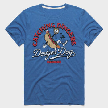 Catching Dingers Flavortown Los Angeles Dodgers T-Shirt