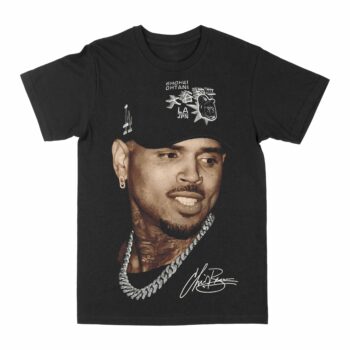 Chris Brown "Breezy Bowl Big Face" Graphic T-Shirt